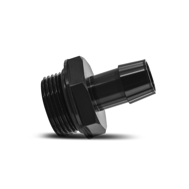 Mishimoto -16ORB to 3/4 Inch Hose Barb Aluminum Fitting - Black