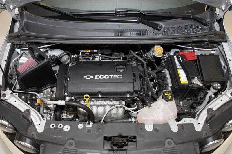 K&N Engineering 69-4525TS Silver Typhoon Cold Air Intake for 2012-2015 Chevrolet Sonic 1.8L