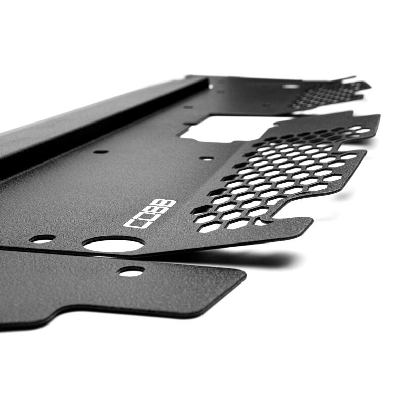 COBB 21-23 Ford F-150 EcoBoost Radiator Shroud - Wrinkle Black