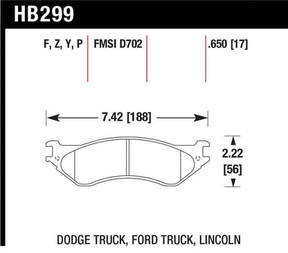 Hawk HPS Street Brake Pads