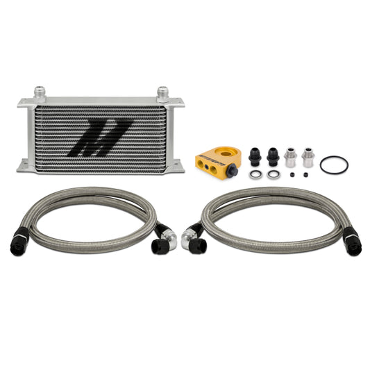 Mishimoto Universal 19 Row Thermostatic Oil Cooler Kit for Ford Mustang