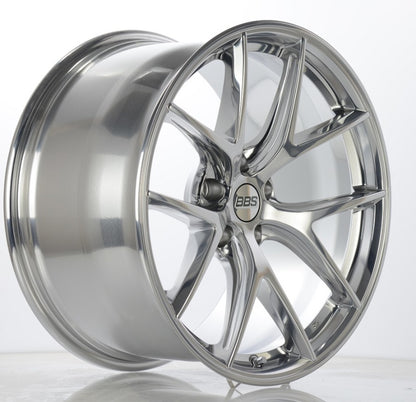 BBS CI-R 19x9 Inch 5x120 Bolt Pattern Polished Wheel with ET44 Offset and 82mm Hub Bore