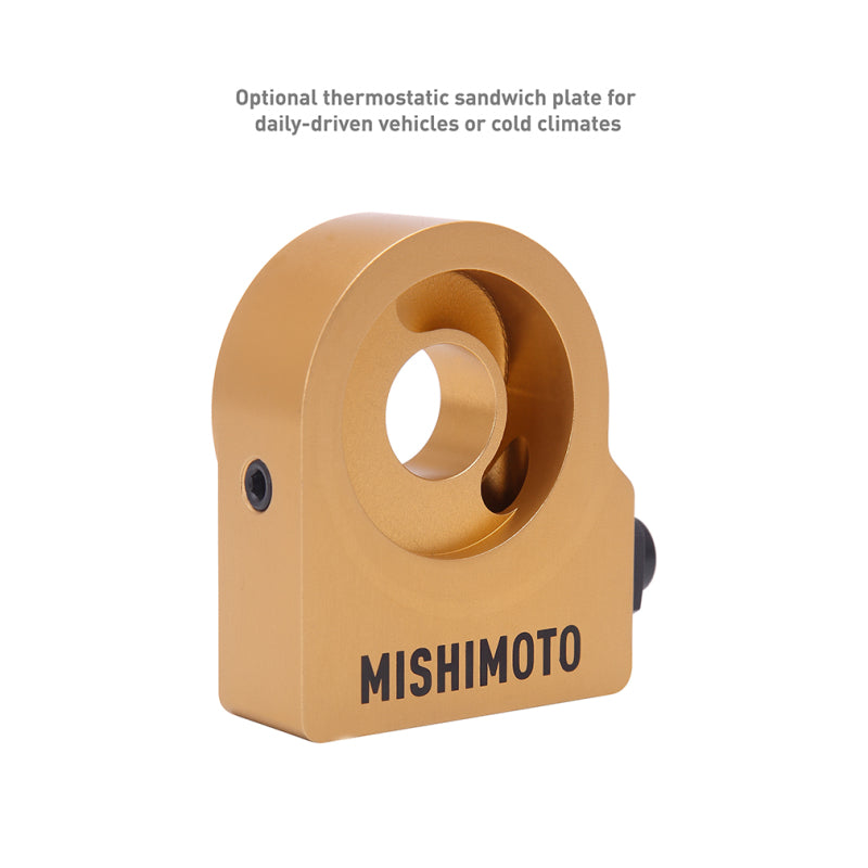 Mishimoto 22+ Subaru BRZ and Toyota GR86 Oil Cooler Kit Thermostatic - Silver