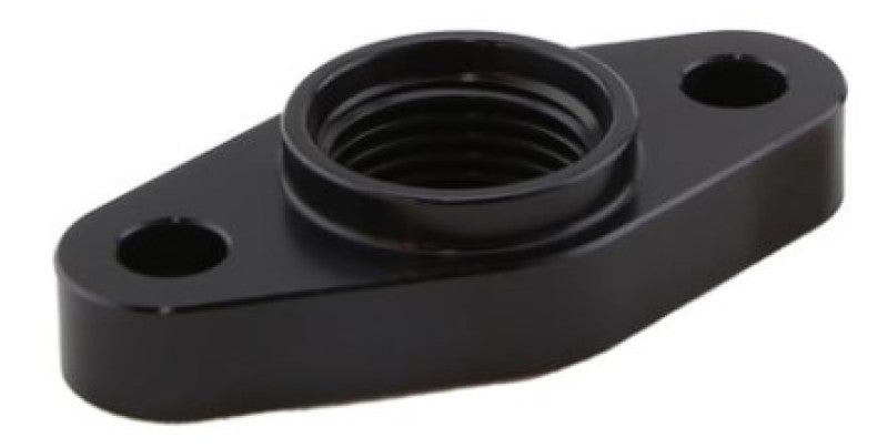 Turbosmart Billet Turbo Drain Adapter with Silicon O-Ring – 52mm Mounting Holes, T3/T4 Style Fit