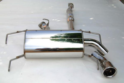 Invidia Q300 Single Rolled Stainless Steel Cat-Back Exhaust for 2008-2011 Subaru Impreza WRX Hatchback