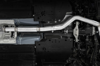 MBRP Armor Pro Series 2022+ Subaru WRX 3-Inch Cat-Back Dual Split Rear Exhaust System with Carbon Fiber Tips