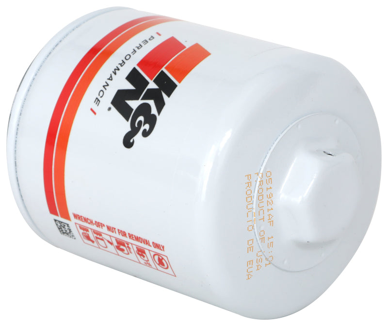 K&N Engineering HP-1001 Performance Gold Oil Filter for Cadillac, Saab, GMC, Buick