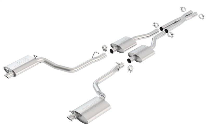 Borla S-Type Cat-Back Exhaust System for Dodge Charger & Chrysler 300 R/T 5.7L V8 (2011-2014)