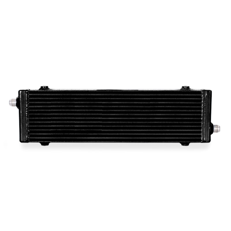 Mishimoto Universal Large Bar and Plate Cross Flow Black Oil Cooler for Ford Mustang 2018-2021