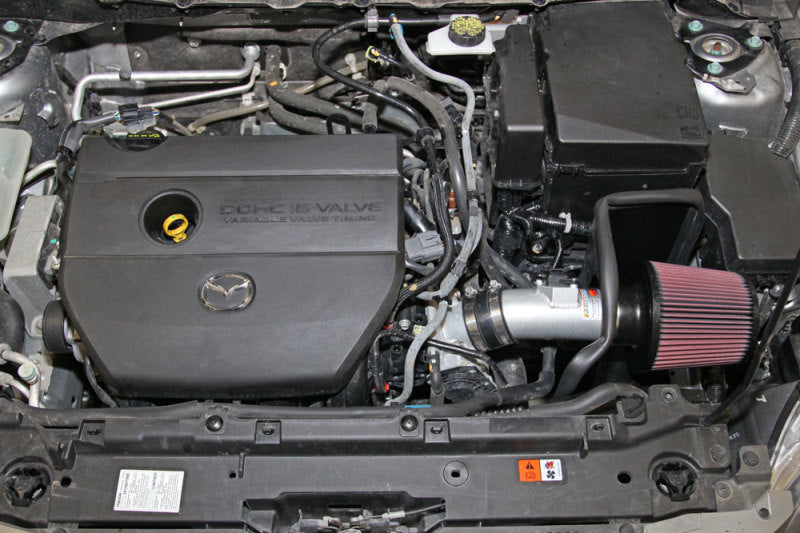 K&N 69 Series Typhoon Performance Intake Kit for 2011-2013 Mazda 3 L4-2.0L