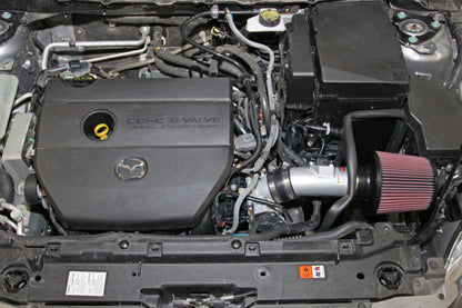 K&N 69 Series Typhoon Performance Intake Kit for 2011-2013 Mazda 3 L4-2.0L