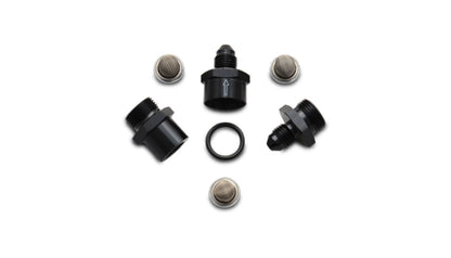 Vibrant Inline Fuel and Oil Filter Set - Size -8AN with 3 Filter Elements