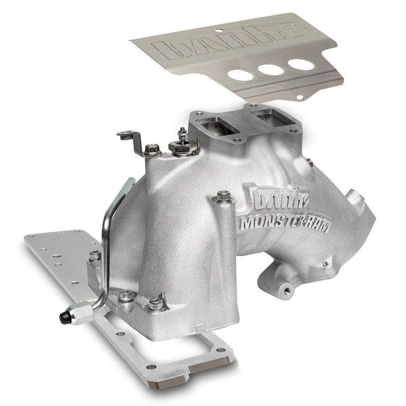 Banks Power 07.5-12 Ram Chassis Cab 6.7L Diesel Monster-Ram Intake System with Fuel Line - Natural Finish