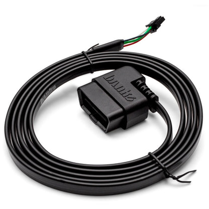 Banks Power iDash-Derringer Module OBD-II Cable – 4-Pin Flat Design for ECM Data & Power Retrieval