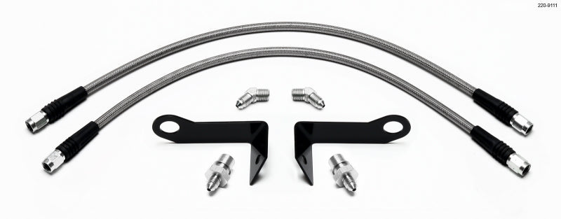 Wilwood Flexline Kit for Front 2005-2008 Ford Mustang with SL4 or SL6 Calipers