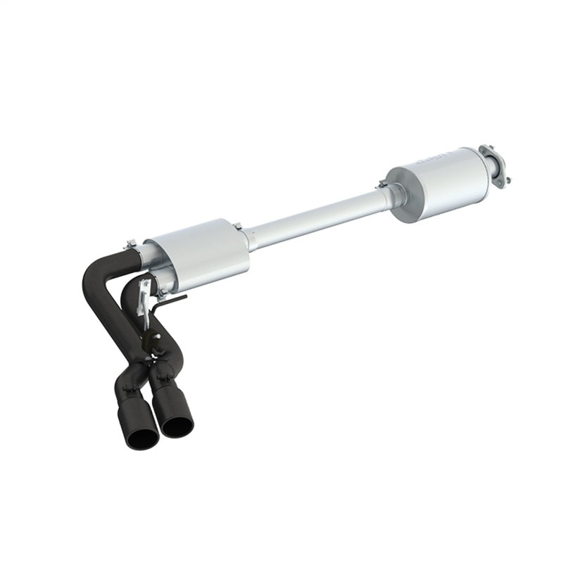 MBRP S5262BLK Armor BLK Series 3-Inch Black Coated Cat Back Exhaust System for Ford F-150 (2015-2016)