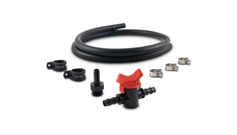 Vibrant Catch Cans Drain Kit Part #12788 for Automotive Catch Can Systems