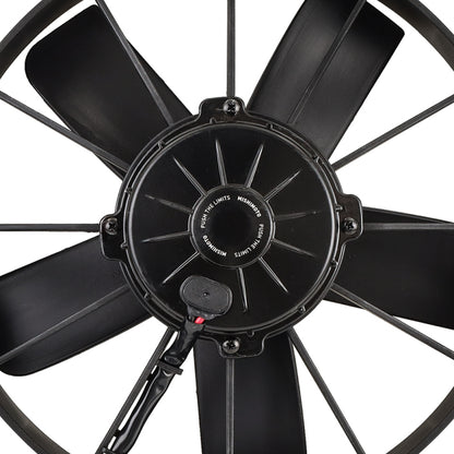 Mishimoto 11 Inch Race Line High-Flow Electric Fan for Automotive Cooling