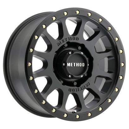 Method MR305 NV HD 17x8.5 Black Off-Road Wheel with 8x6.5 Bolt Pattern and 130.81mm Hub Bore