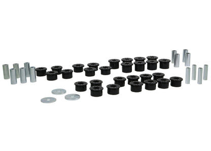 Whiteline Rear Control Arm Bushing Kit for Mazda Miata (NA/NB Chassis) - Part WEK099