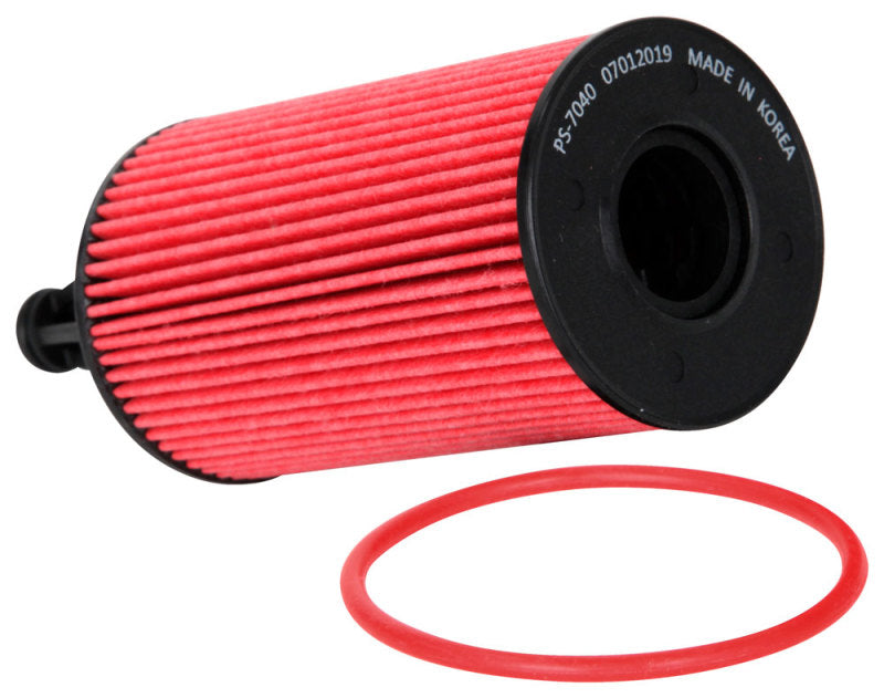 K&N Engineering HP-7040 Cartridge Oil Filter for Mercedes-Benz C300, C350, and GLK350 Models
