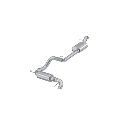 MBRP Armor Lite Series Cat-Back Exhaust System for Ford Bronco 2021-2023 - 3 Inch Aluminized Steel, Single Rear Exit