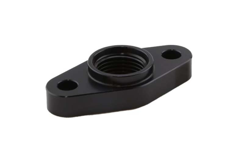 Turbosmart Billet Turbo Drain Adapter with Silicon O-Ring – 52mm Mounting Holes, T3/T4 Style Fit