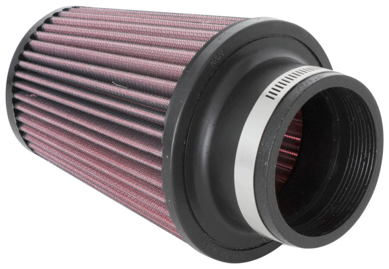 K&N Engineering Universal Clamp-On Air Filter – 3-inch Flange, 6-inch Height