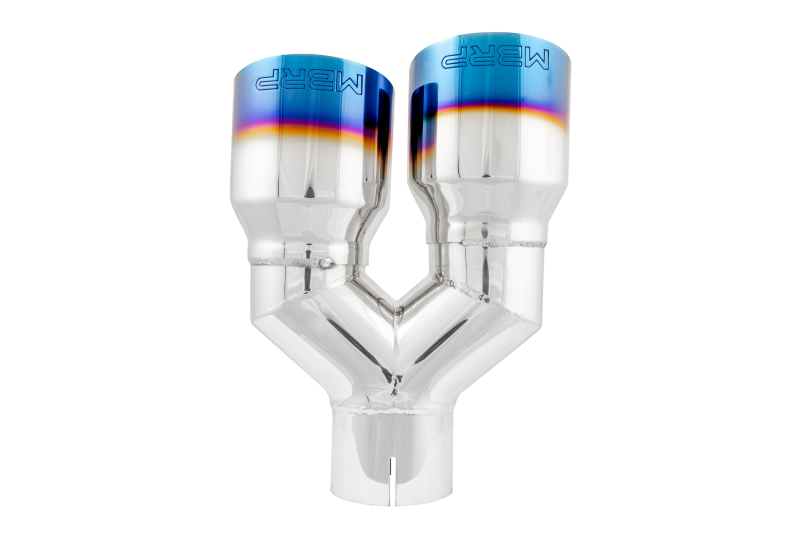 MBRP Universal T304 Stainless Steel Dual Burnt End Exhaust Tip – 3.5 inch OD / 2.5 inch Inlet