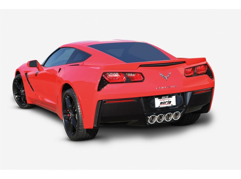 Borla ATAK Axle-Back Exhaust System for Chevrolet Corvette C7 (2014-2019) without AFM and NPP Valves