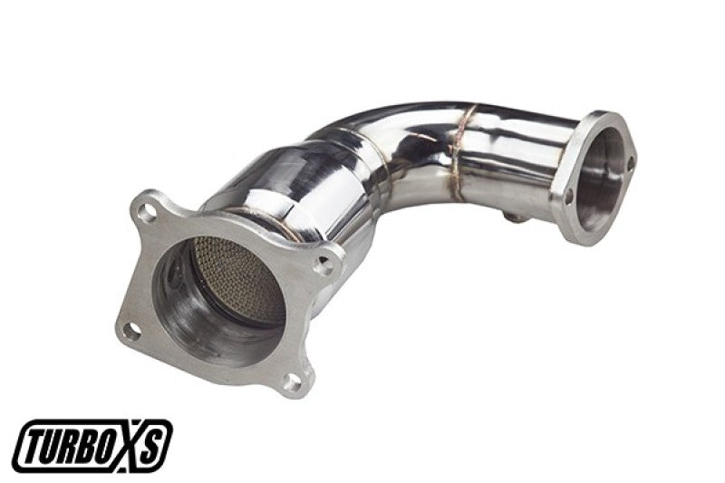 Turbo XS 2015+ Subaru WRX Front Pipe with Catalytic Converter - Part W15-FP-1C