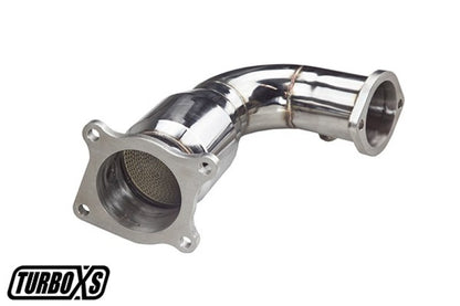 Turbo XS 2015+ Subaru WRX Front Pipe with Catalytic Converter - Part W15-FP-1C