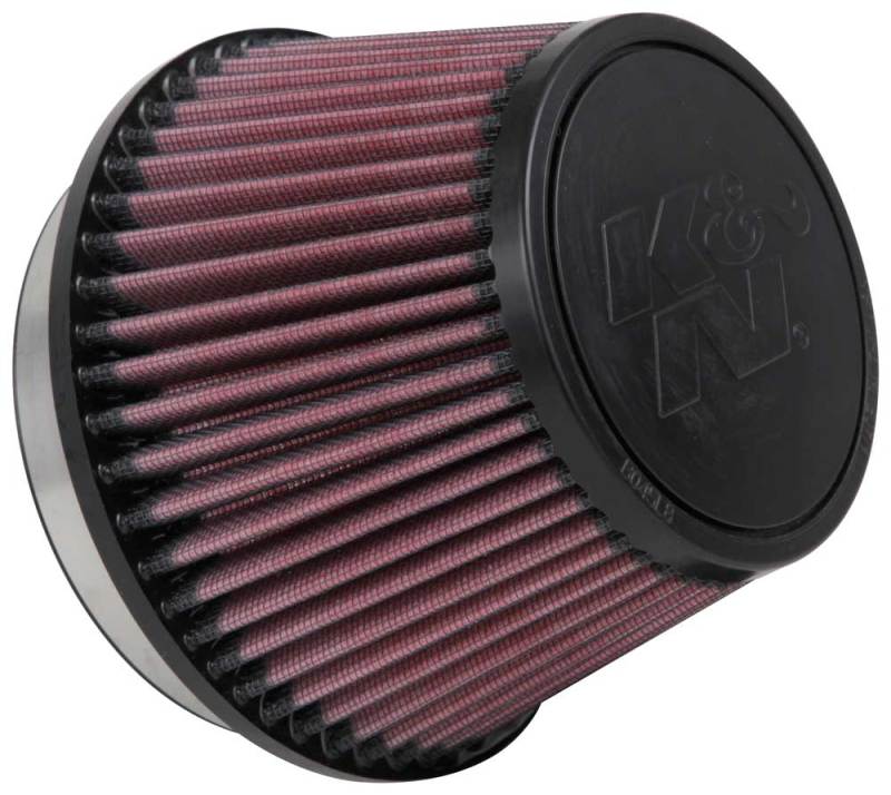 K&N Universal Rubber Air Filter with 5-inch Flange ID – Fits 2014-2016 Buick Verano, Honda Fit, Cadillac ATS