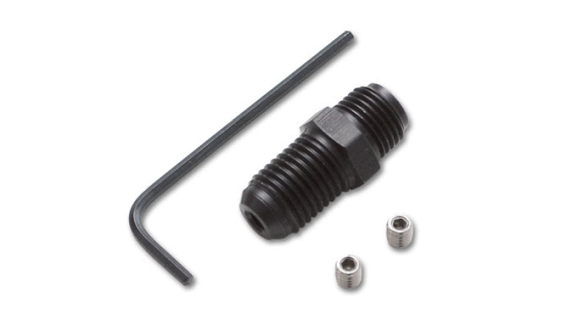 Vibrant -4AN to 1/8 Inch NPT Oil Restrictor Fitting Kit with Aluminum Main Body