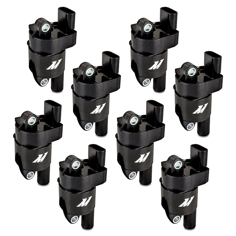 Mishimoto GM LS Round Style Engine Ignition Coil Set - Part Number MMIG-LSRD-0708