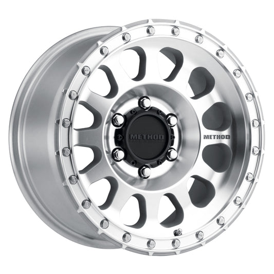Method MR315 17x9 Wheel with -12mm Offset and 6x5.5 Bolt Pattern - Polished Finish