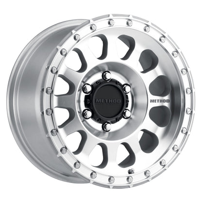 Method MR315 17x8.5 Inch Polished Aluminum Wheel with 6x5.5 Bolt Pattern and Zero Offset