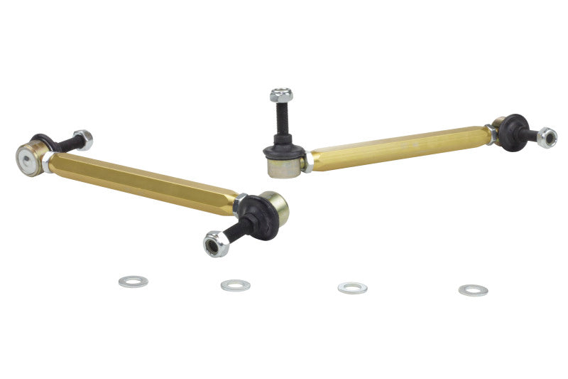 Whiteline KLC106 Adjustable Front Sway Bar Link Kit for Ford Focus and Mini Cooper S