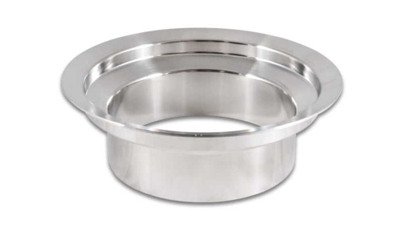 Vibrant SS Turbo Marmon Style Flange for Garrett GT4202 / 4294 - Precision CNC Machined 304 Stainless Steel Outlet Flange with V-Band for Turbocharger Applications