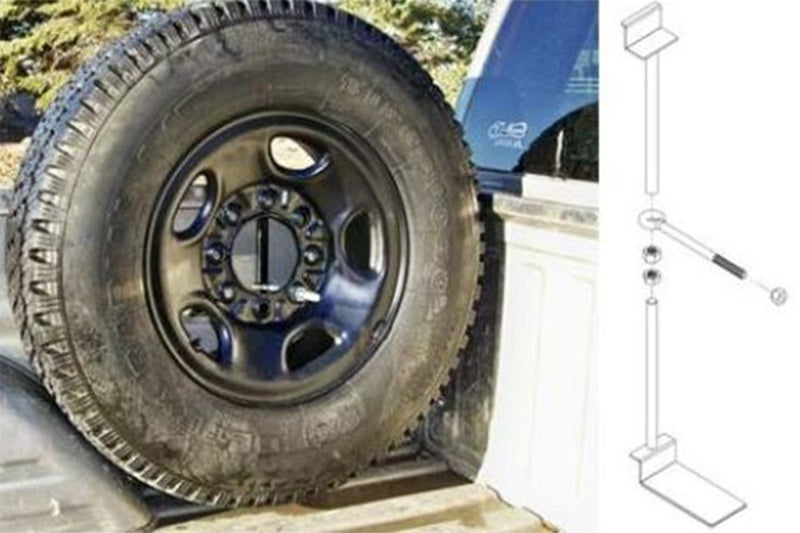 Titan Fuel Tanks Universal Spare Tire Buddy Mounting System for GMC Trucks