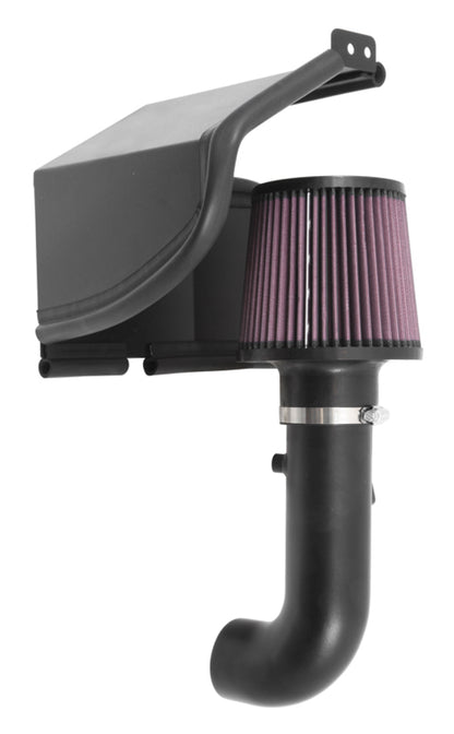 K&N Engineering 69-8006TTK Black Typhoon Short Ram Intake for Subaru WRX (2015-2017)