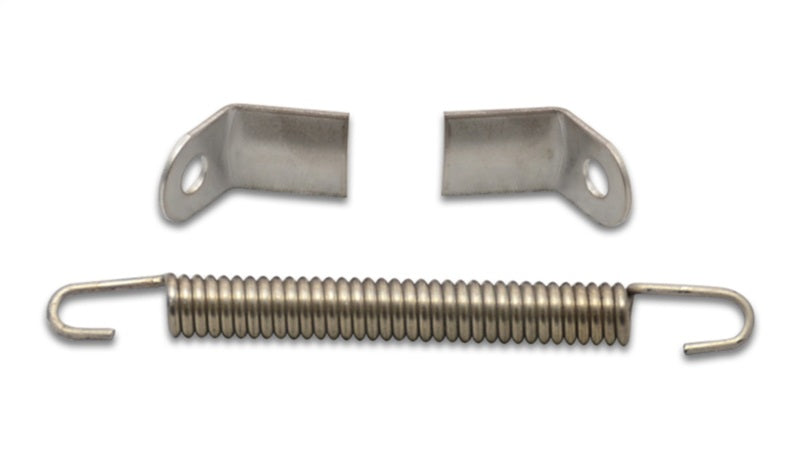 Vibrant Weld-on Collector Tab Kit with Stainless Steel Tabs and Spring for Custom Exhaust Headers