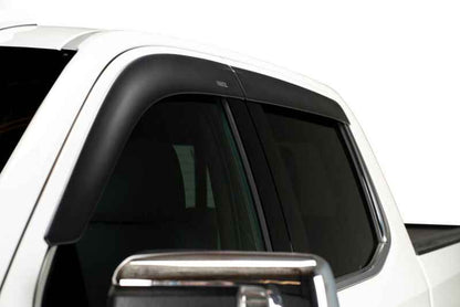 Husky Liners 99-16 Ford F-250/350/450/550 SuperCrew Ventvisor Low Profile 4pc - Matte Black