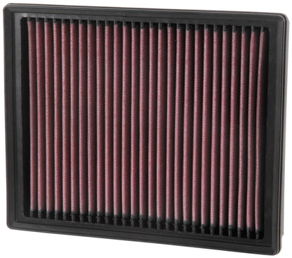 K&N Engineering 33-5000 High-Flow Reusable Air Filter for 2013-2015 Ford Fusion 2.0L L4