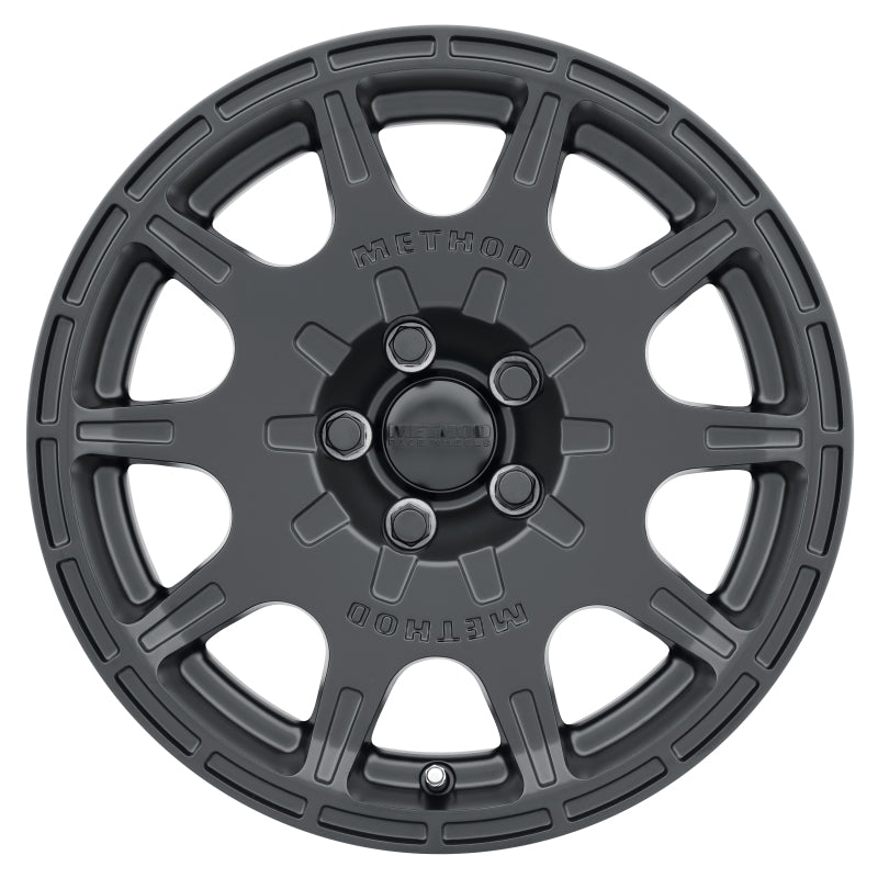 Method MR502 VT-SPEC 15x7 Black Alloy Wheel with +15mm Offset and 5x100 Bolt Pattern