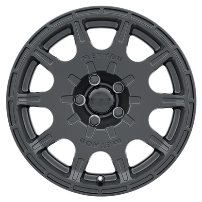 Method MR502 VT-SPEC 15x7 Black Alloy Wheel with +15mm Offset and 5x100 Bolt Pattern