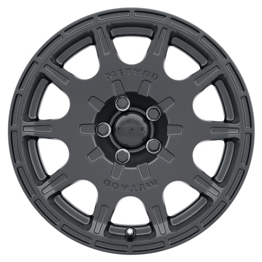 Method MR502 VT-Spec 15x7 Black Alloy Wheel with +15mm Offset and 5x4.5 Bolt Pattern
