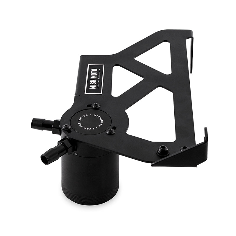 Mishimoto 2012-2018 Jeep Wrangler JK Baffled Oil Catch Can Kit - Black