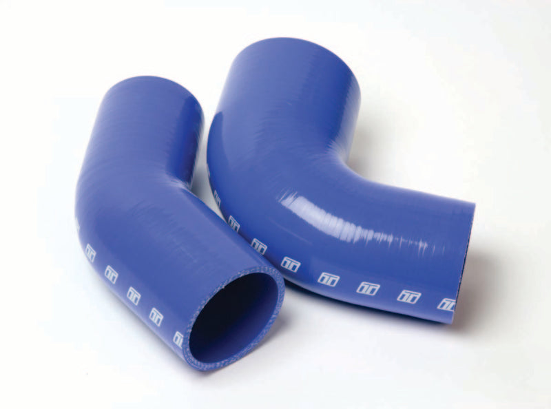 Turbosmart 90 Degree Reducer Elbow 2.0 to 2.5 Inches - Blue