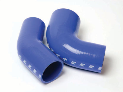Turbosmart 90 Degree Reducer Elbow 2.0 to 2.5 Inches - Blue
